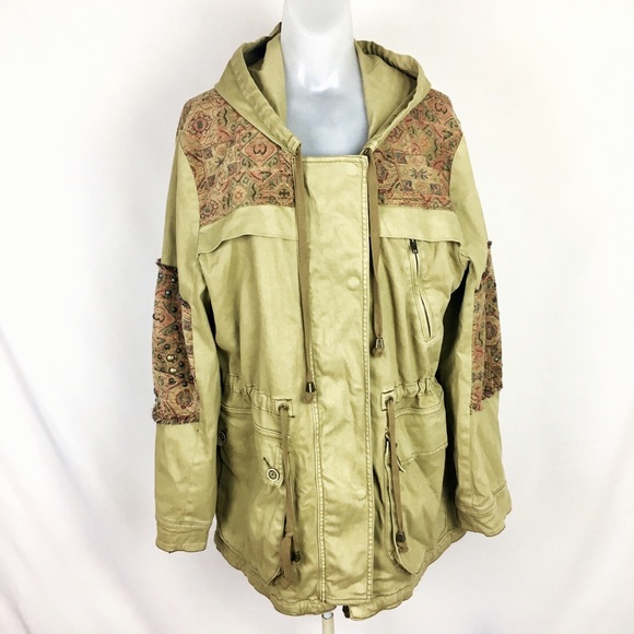 Free People Tapestry Military Parka - Picture 5 of 8